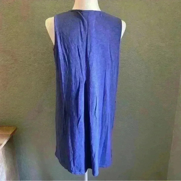 J. Jill Small Tank Knit Dress Cobalt Blue Classic Chic Capsule Wardrobe Piece - Picture 6 of 10